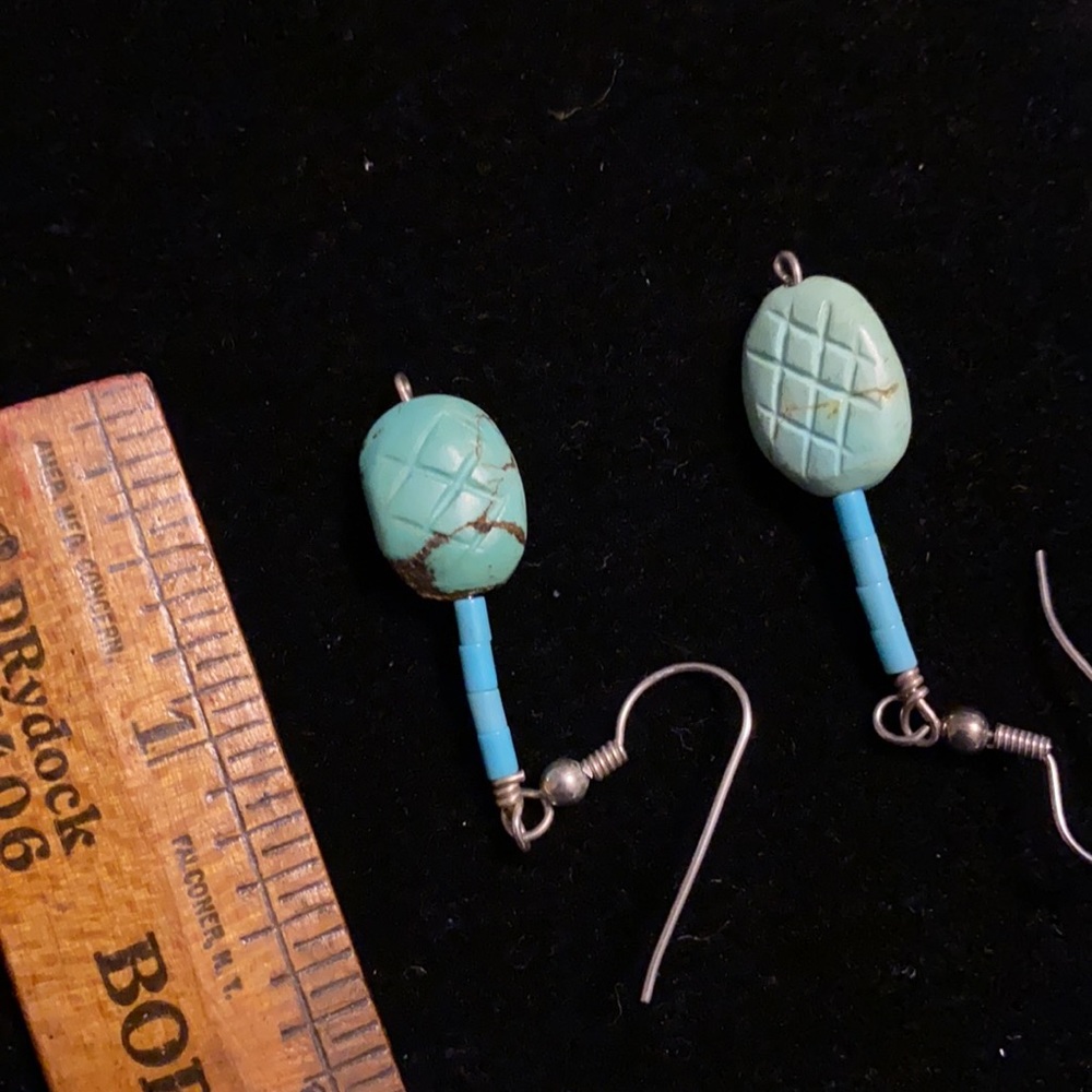 Turquoise earrings
